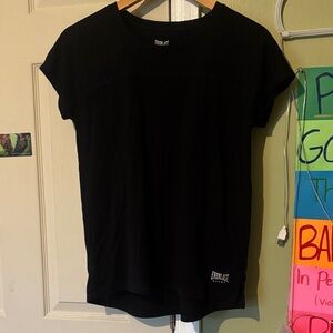 Everlast Black Women's Short Sleeve Crew Tee